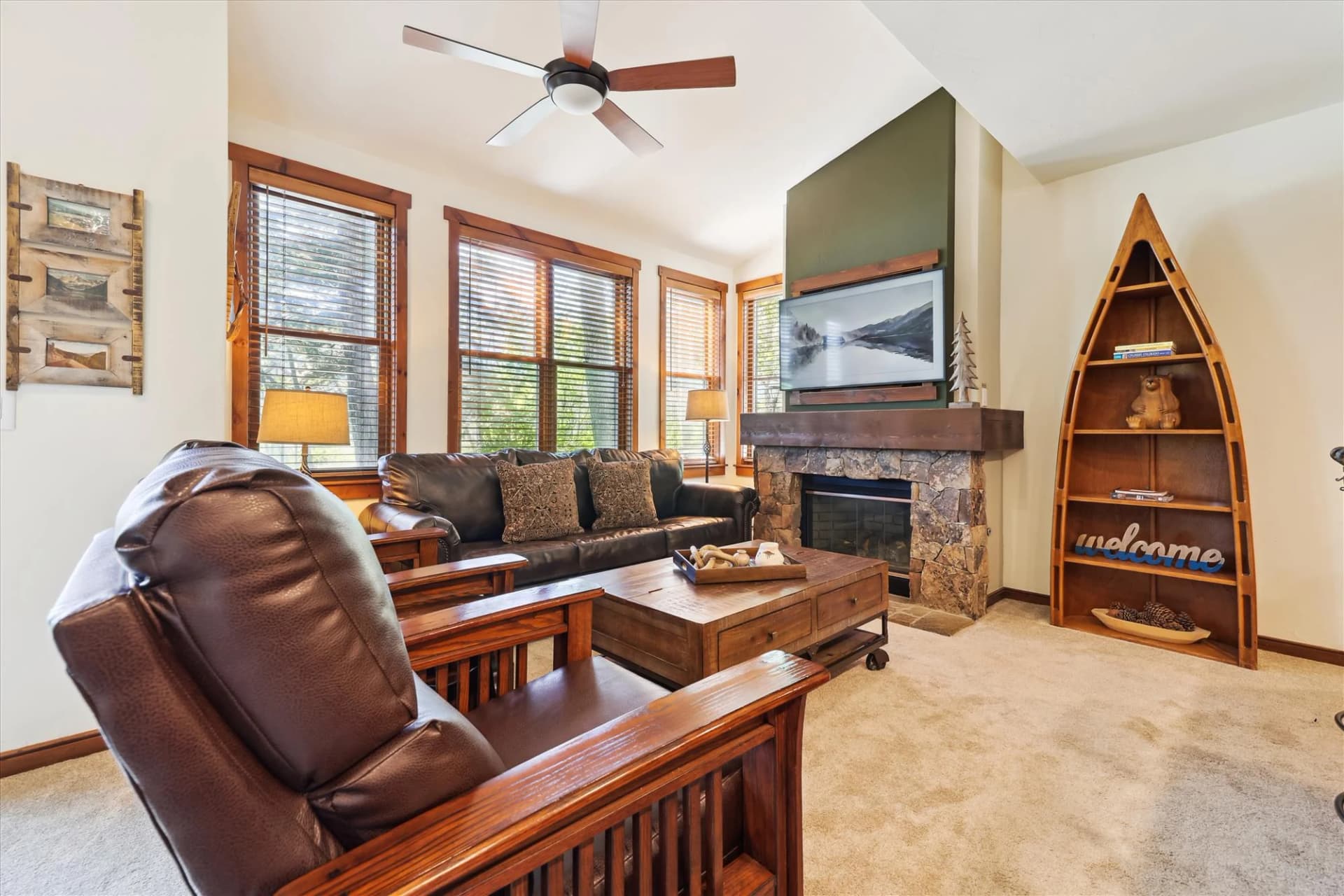 Living Area - Main Street Junction 26 - Breckenridge Vacation Rental