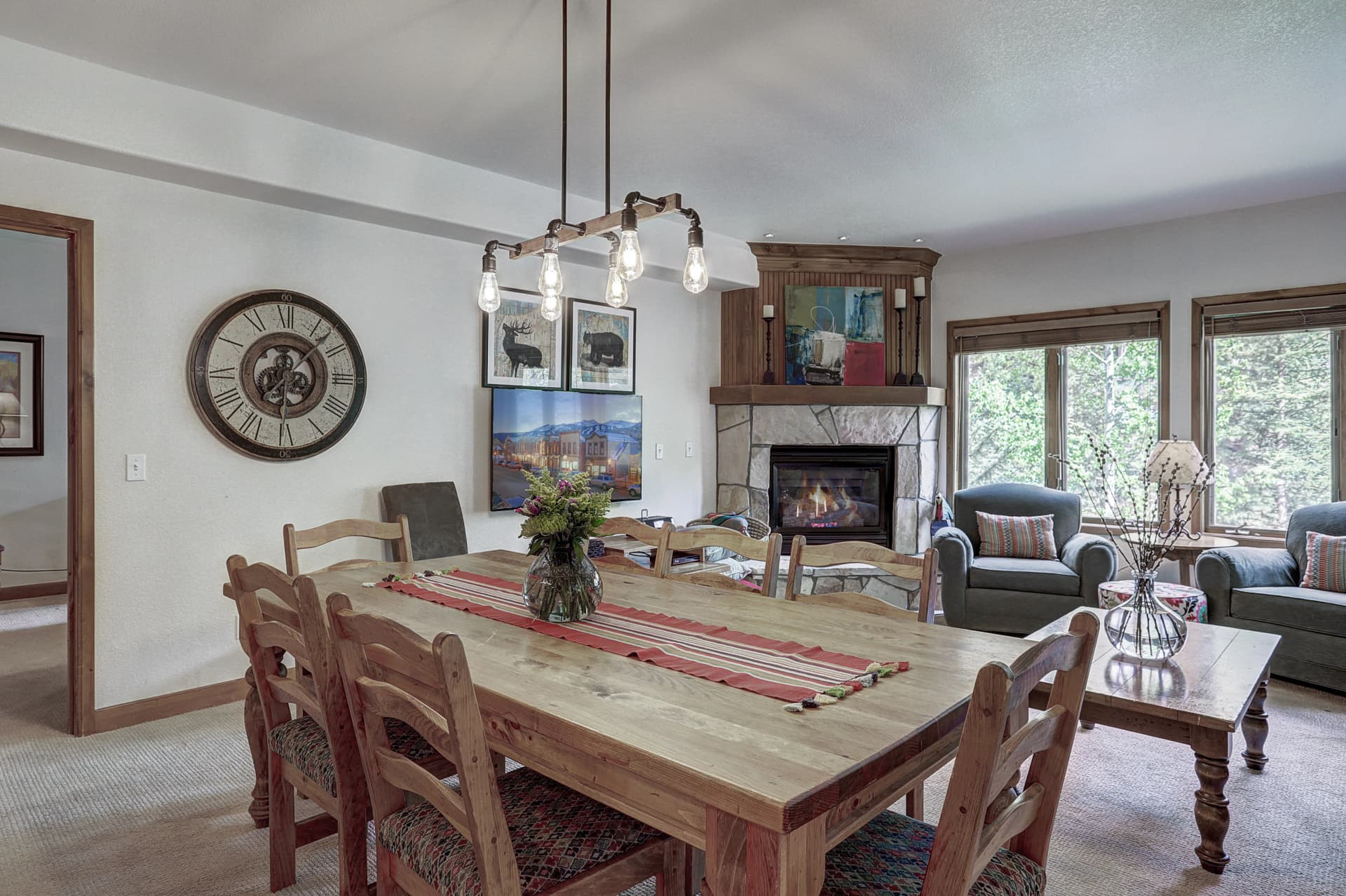 Dining Area, Tyra Riverbend 213, Breckenridge Vacation Rental
