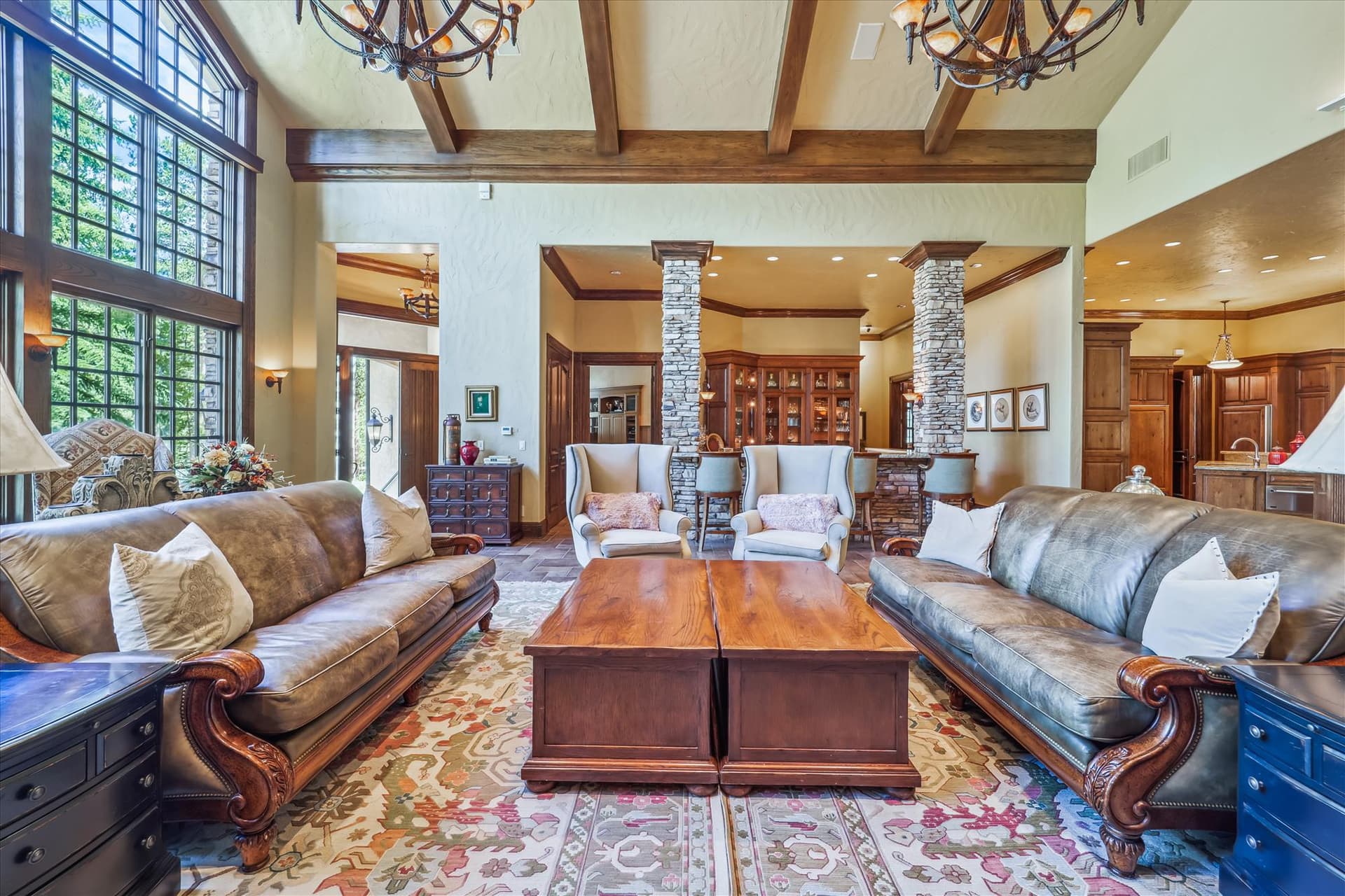 Living Area - Gold King Retreat - Breckenridge Vacation Rental