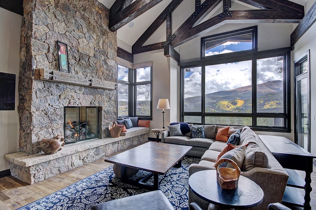 Living Area - Hawk's Hideaway - Breckenridge Vacation Rental