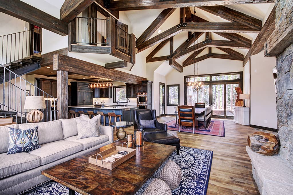 Living Area - Hawk's Hideaway - Breckenridge Vacation Rental