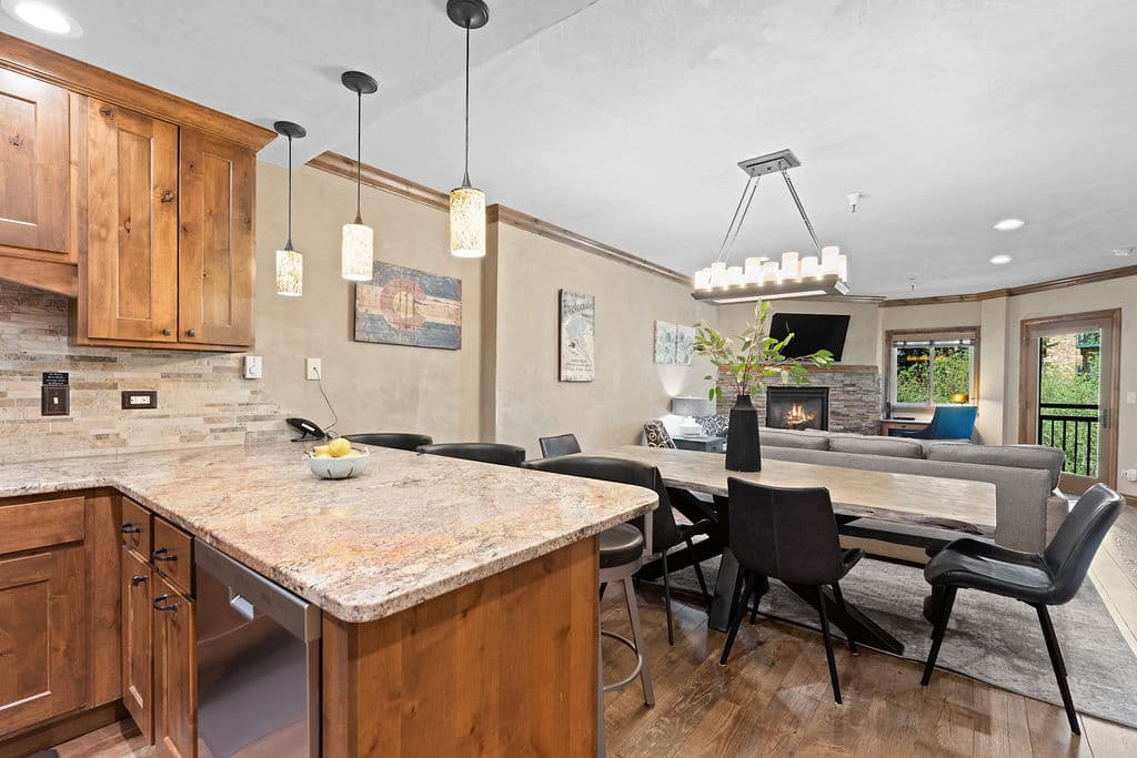 Kitchen, Village at Breckenridge Chateaux 1023, Breckenridge Vacation Rental