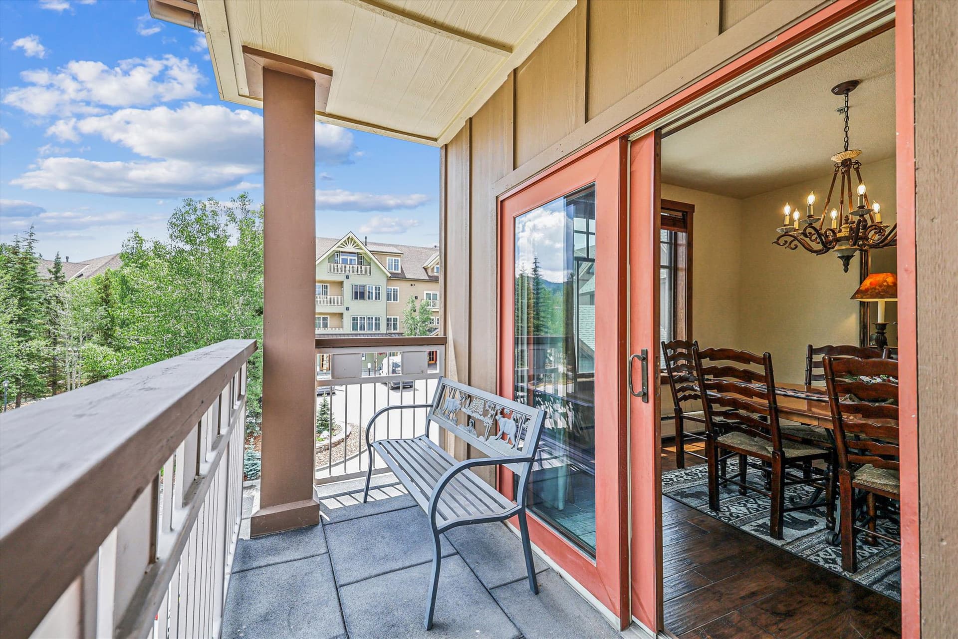 Balcony - Main Street Station 3305 - Breckenridge Vacation Rental