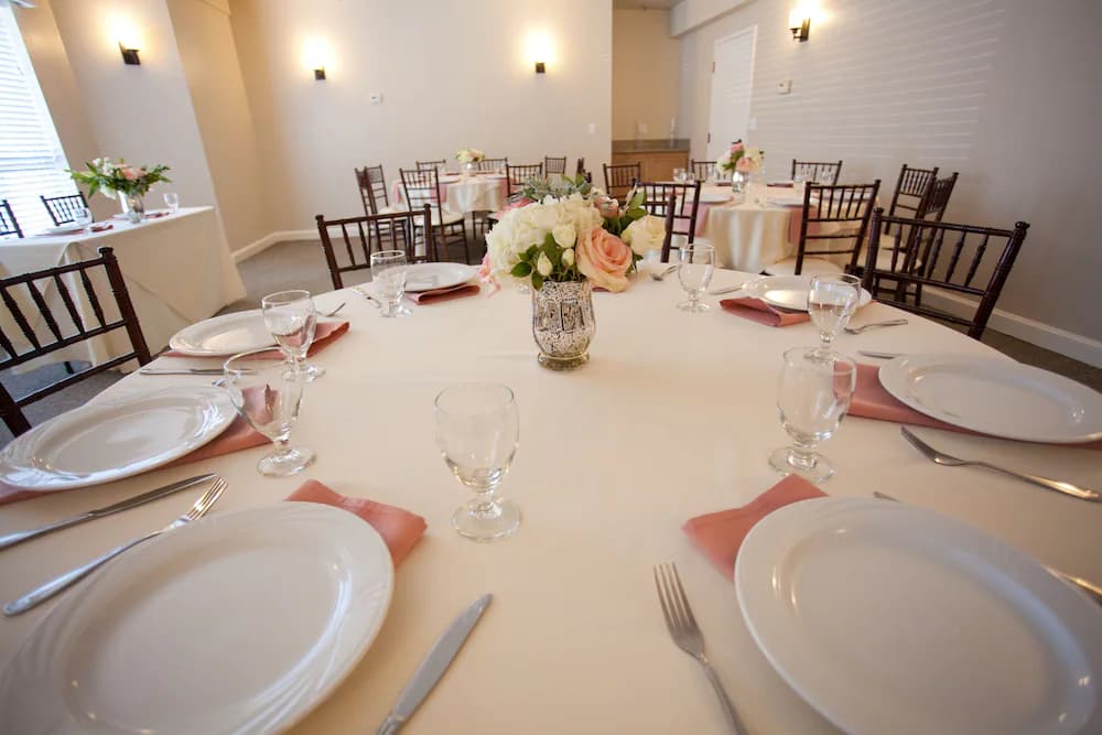 Indoor wedding