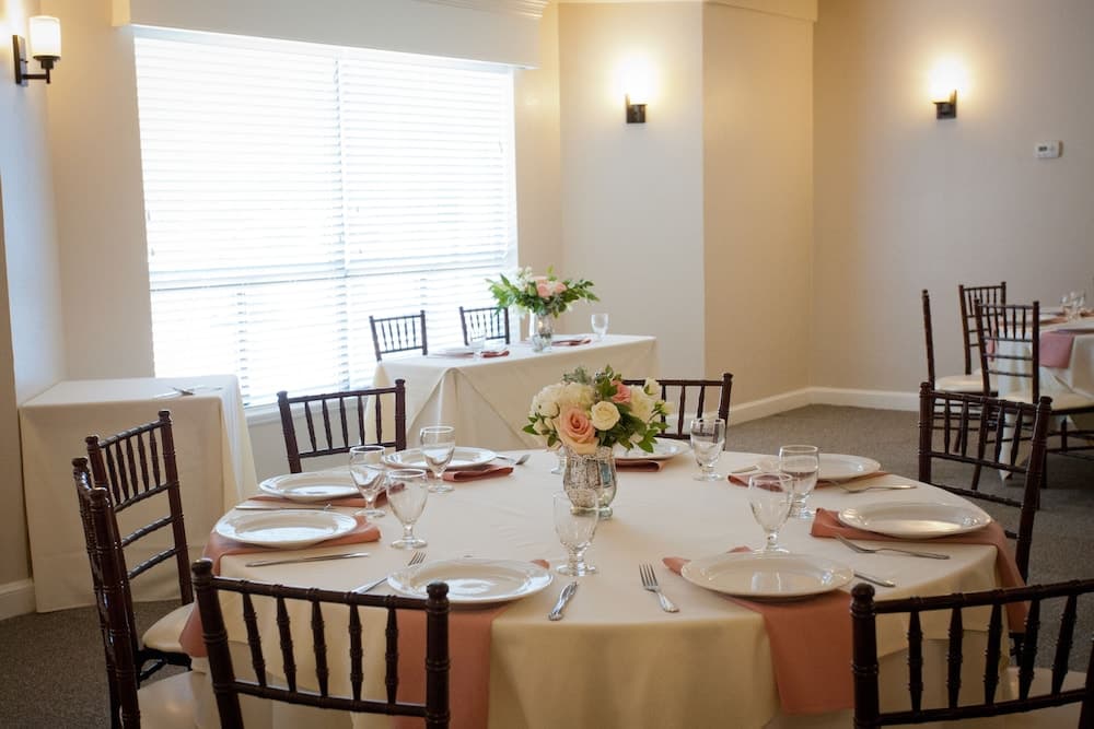 Indoor wedding