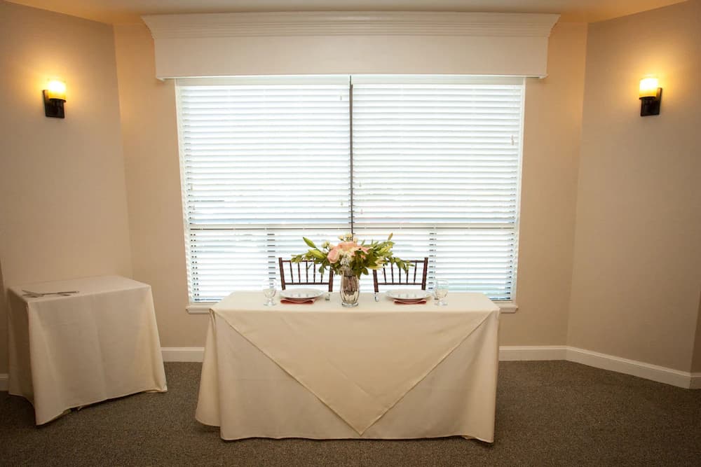 Indoor wedding