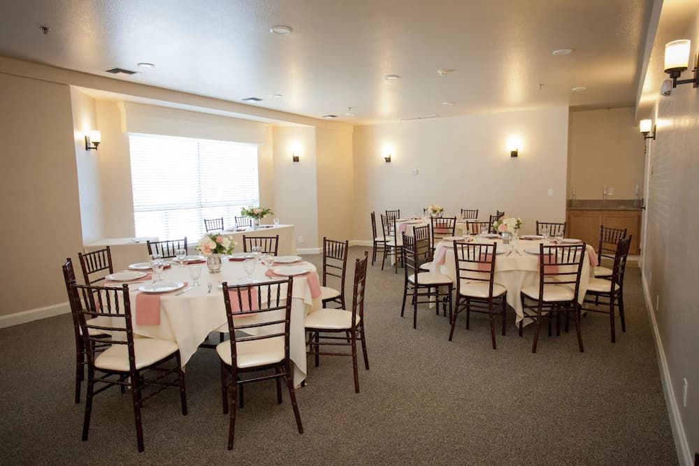 Indoor wedding