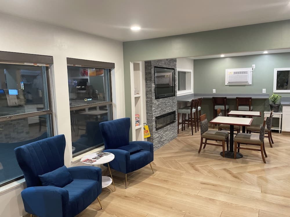 Lobby sitting area