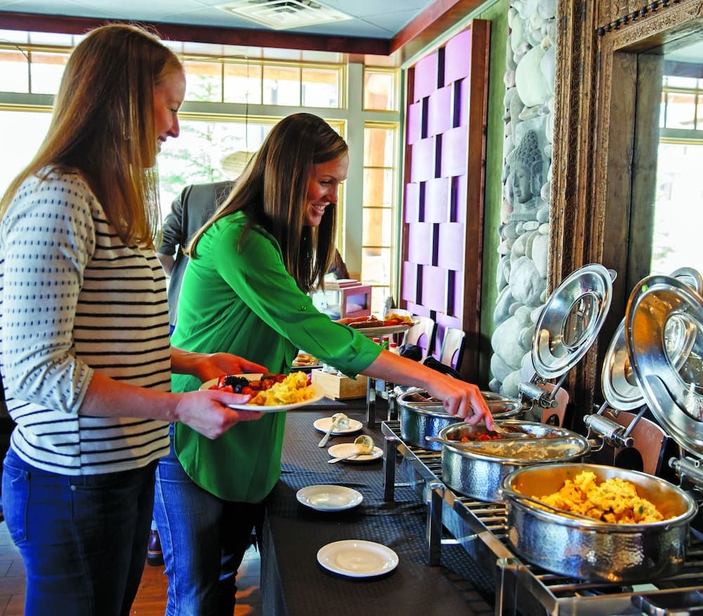 Breakfast buffet