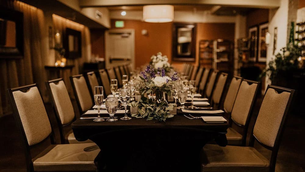 Indoor wedding