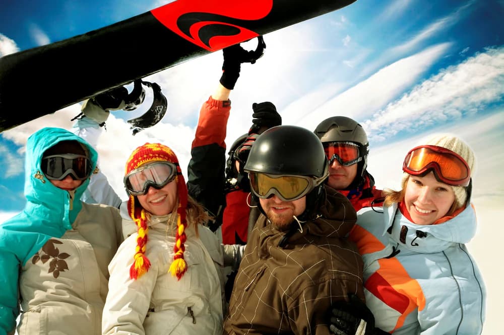 Skiing