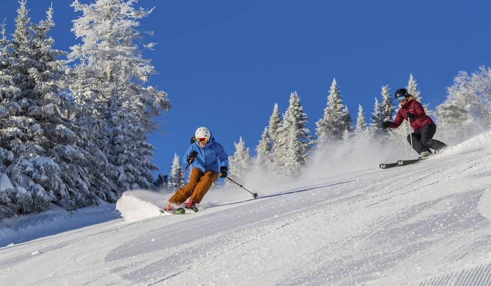 Skiing
