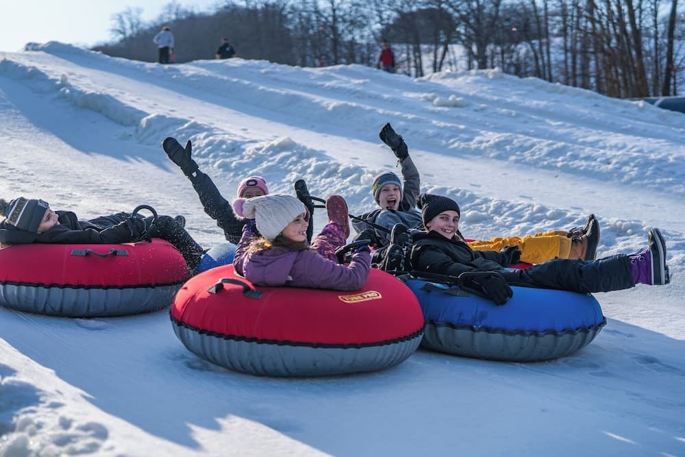 Snow tubing