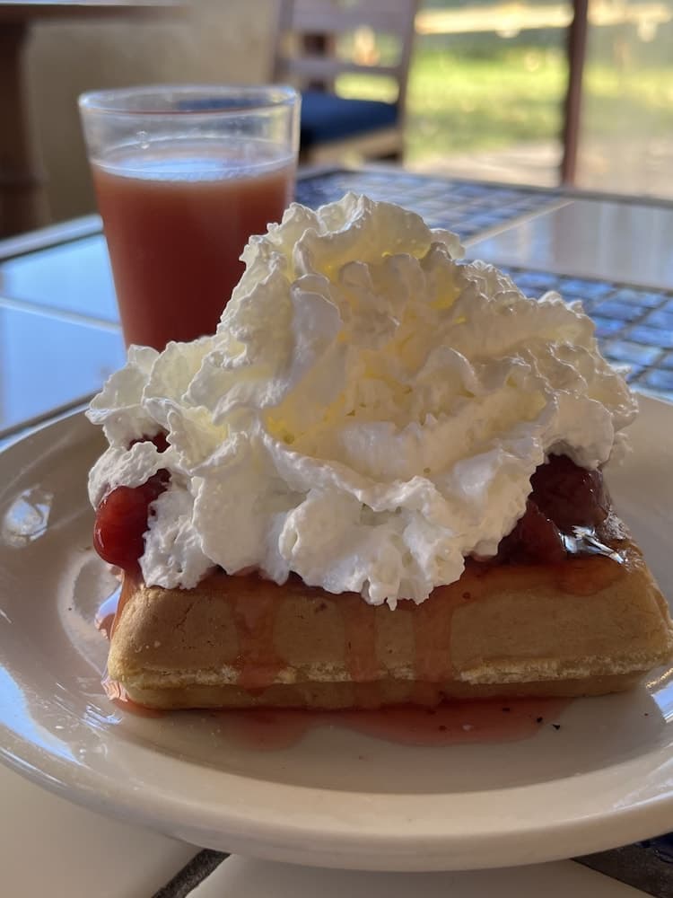 Breakfast buffet