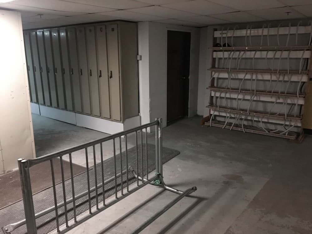 Equipment storage