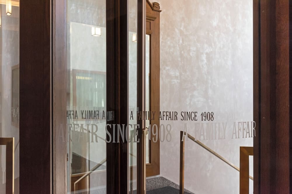 Interior entrance