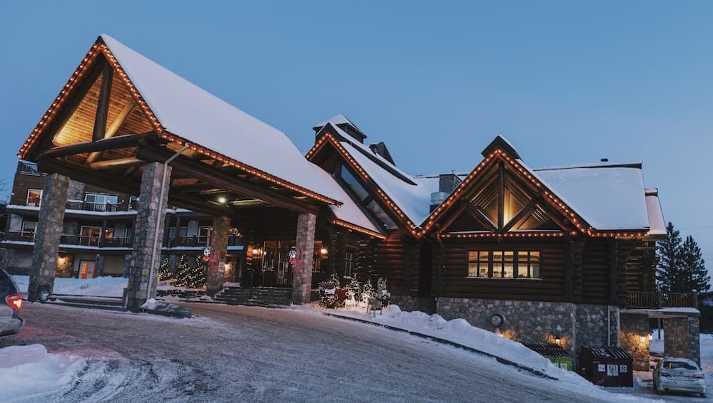 Front of property - evening/night