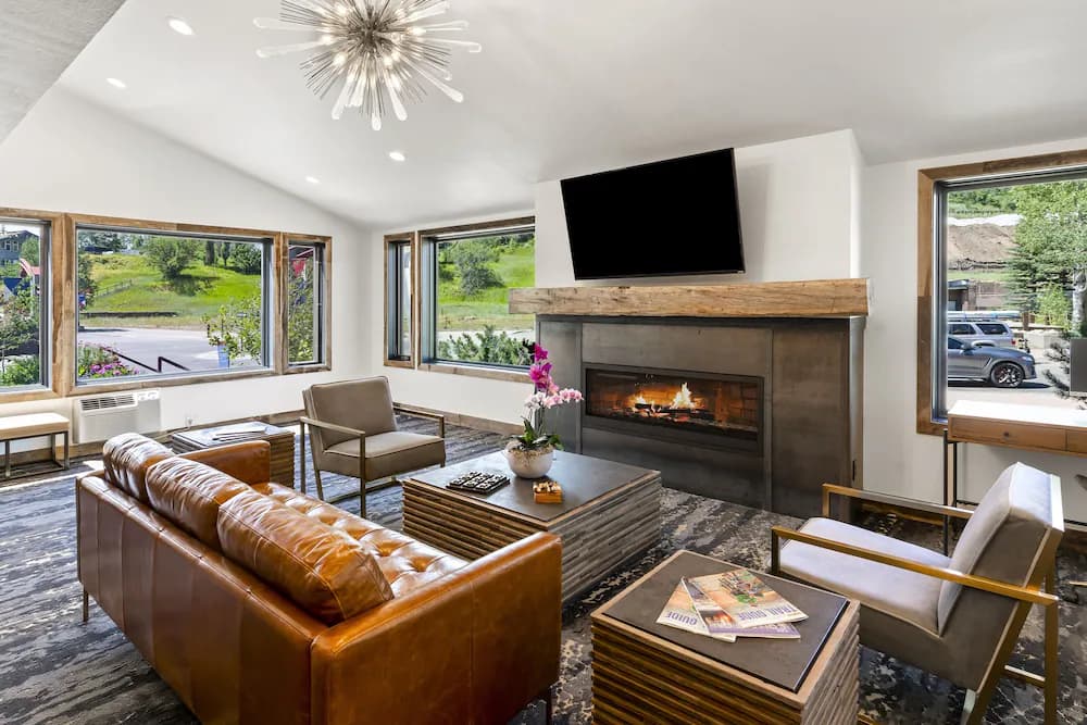Lobby sitting area