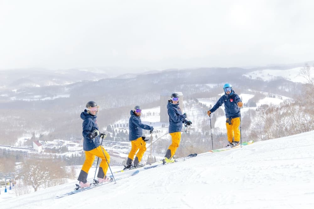 Skiing