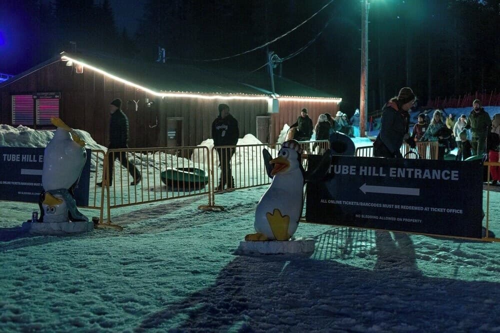 Snow tubing