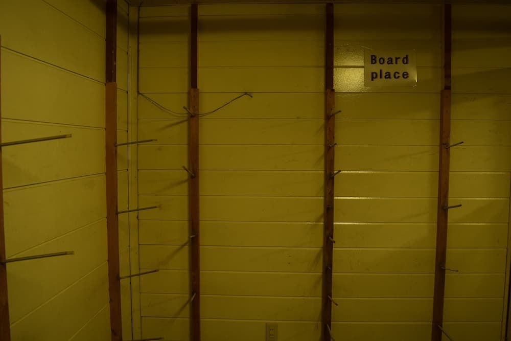 Equipment storage