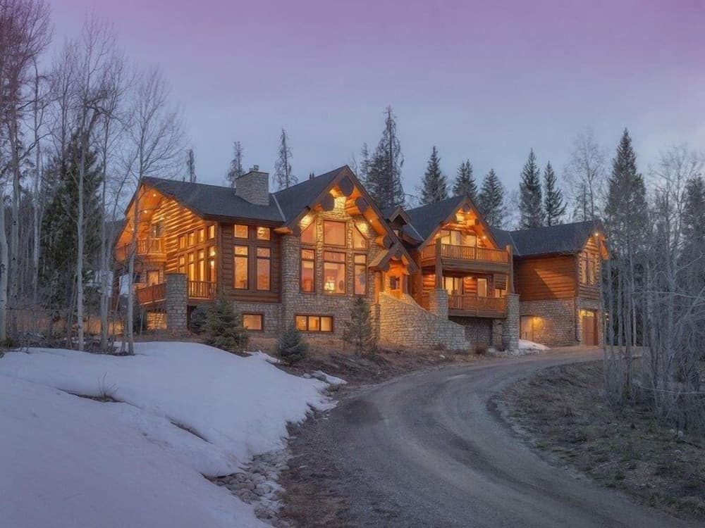 Front of property - evening/night
