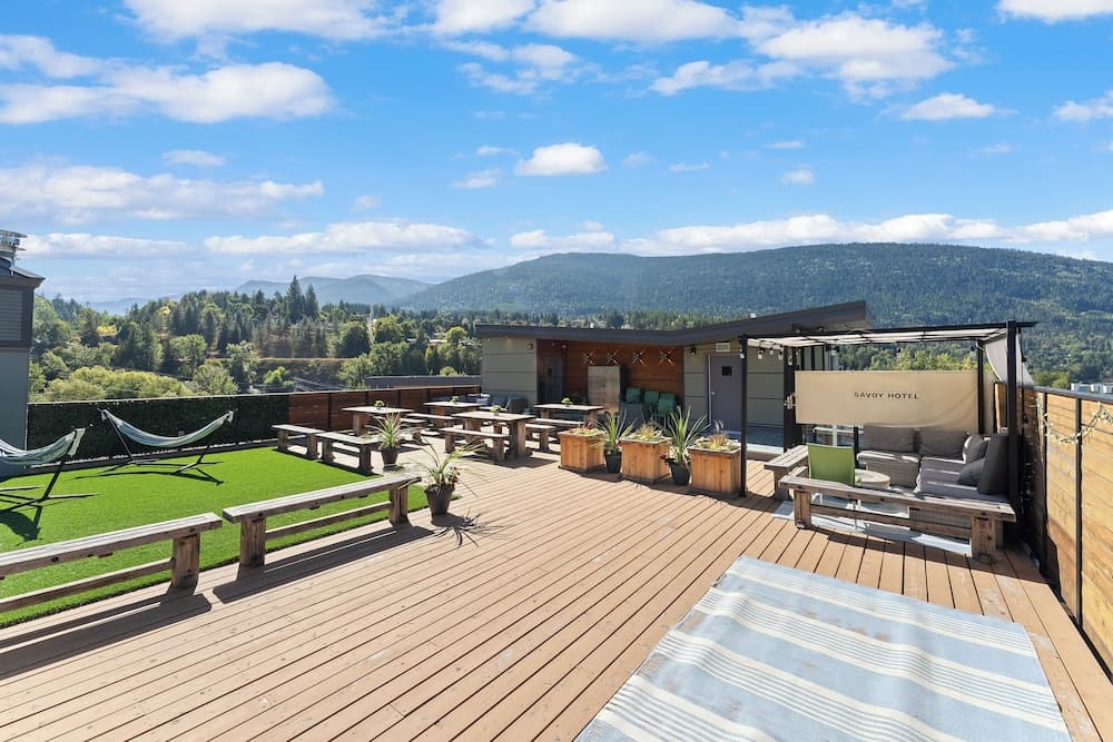 Rooftop terrace