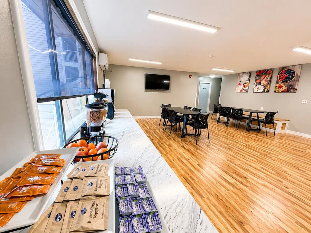 Breakfast area