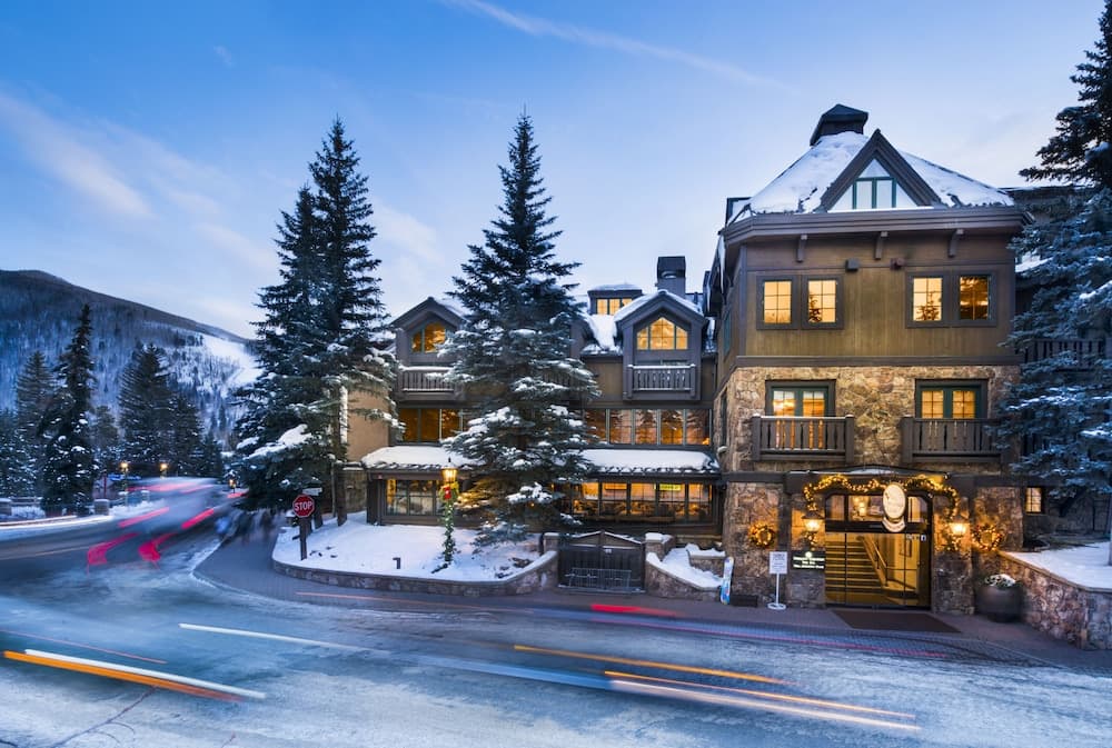 Front of property - evening/night