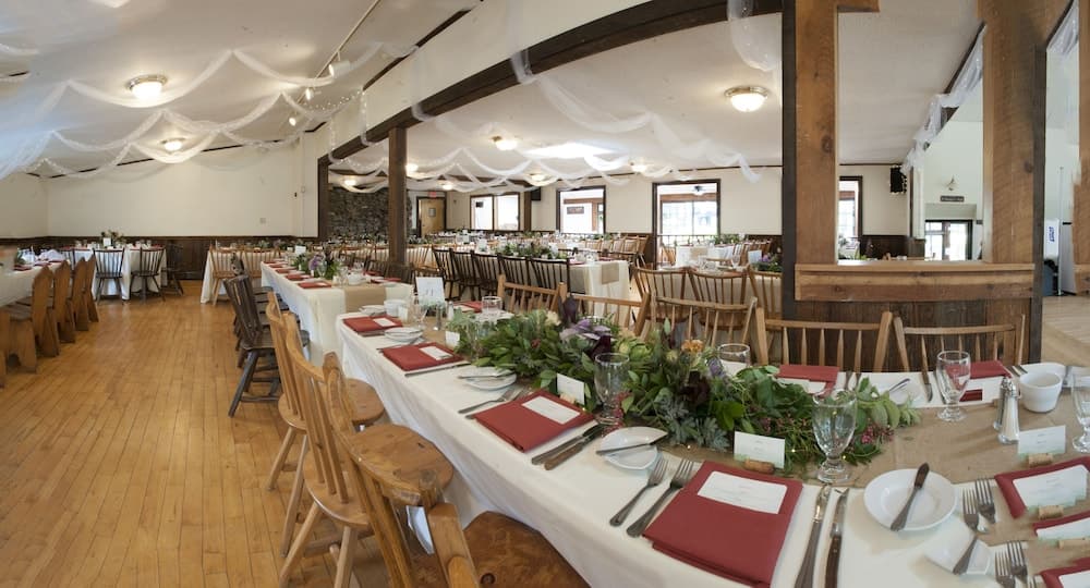 Indoor wedding