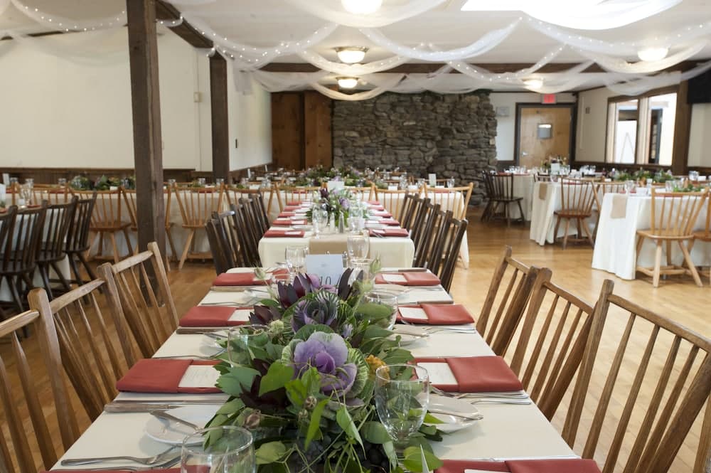 Indoor wedding