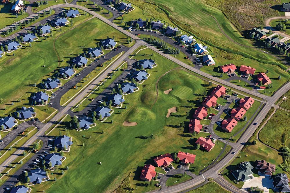 Aerial view