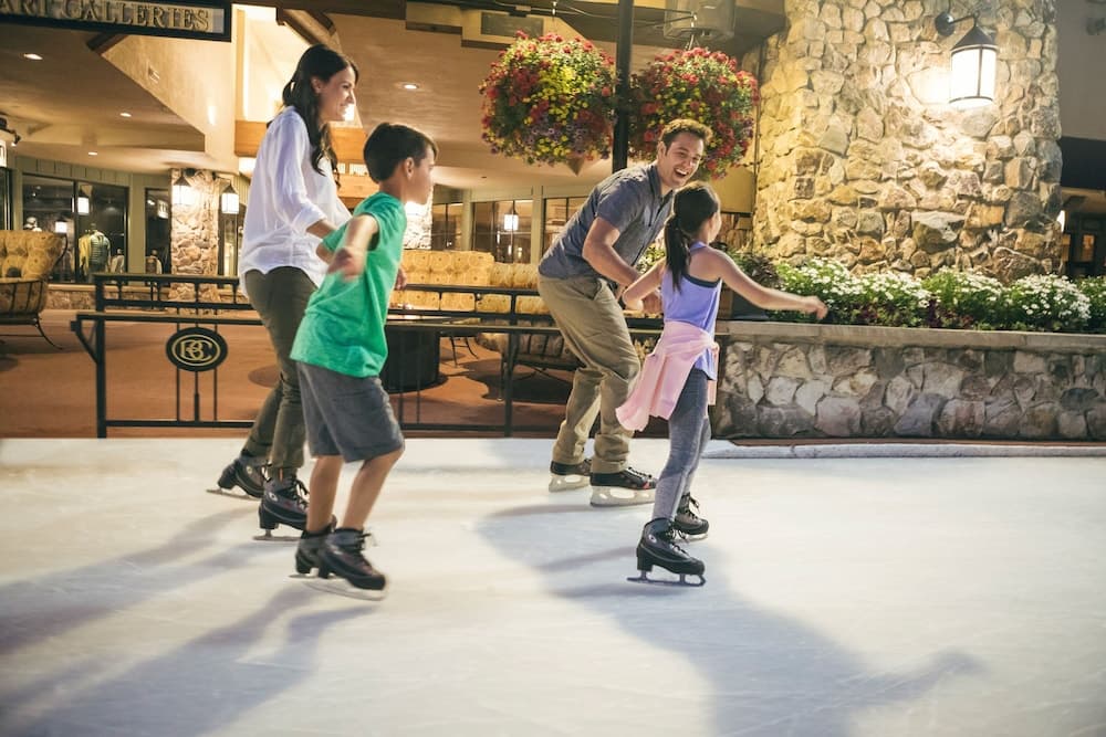 Ice skating
