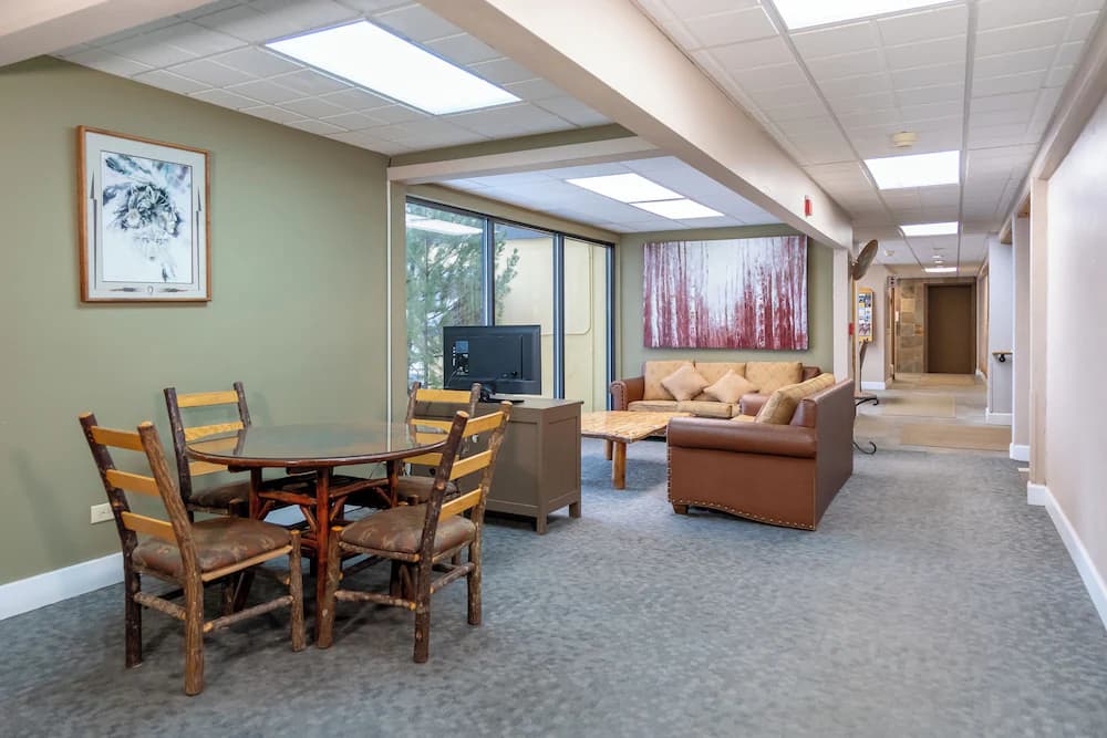 Lobby sitting area