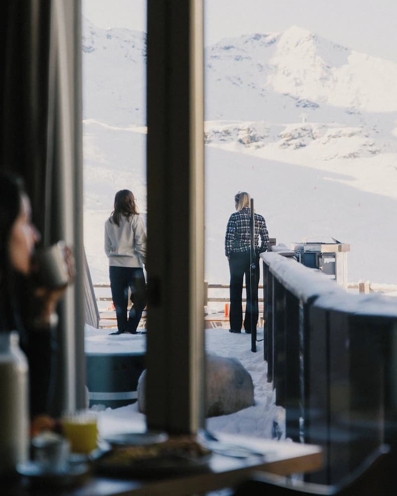 Breakfast area