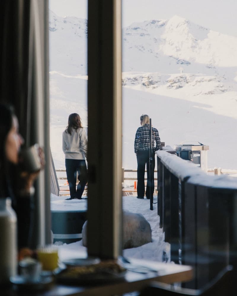 Breakfast area