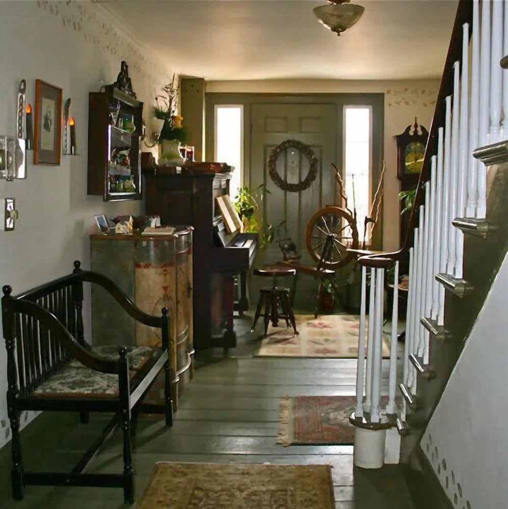 Interior entrance