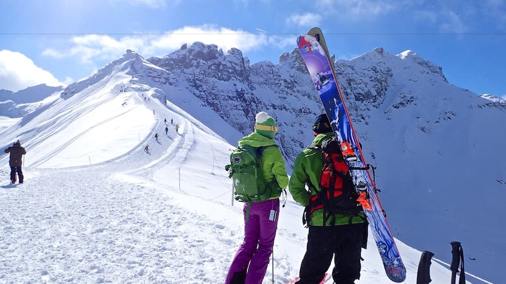 Skiing