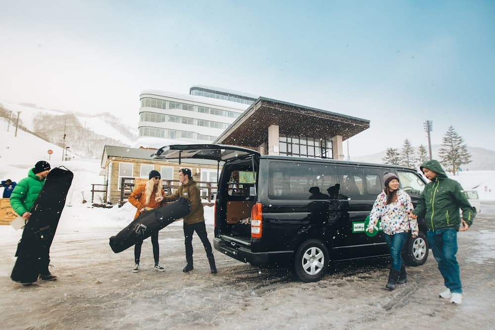Train station shuttle