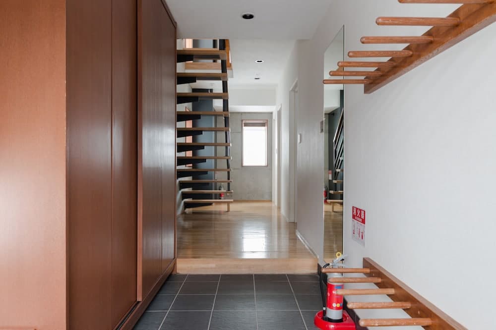 Interior entrance