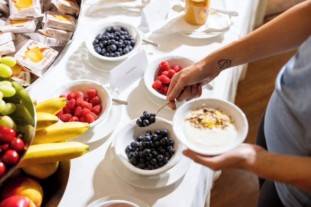 Breakfast buffet