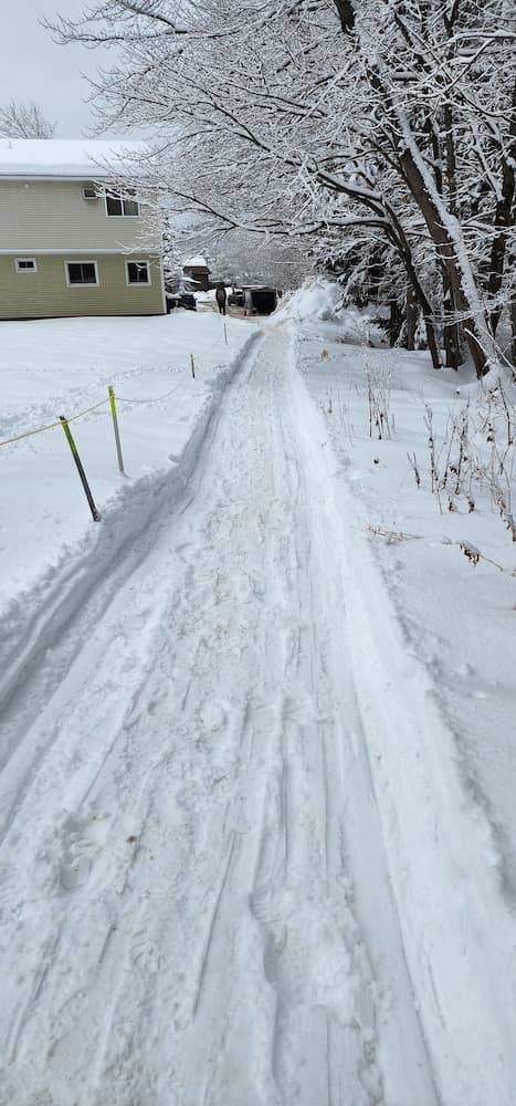 Snowmobiling