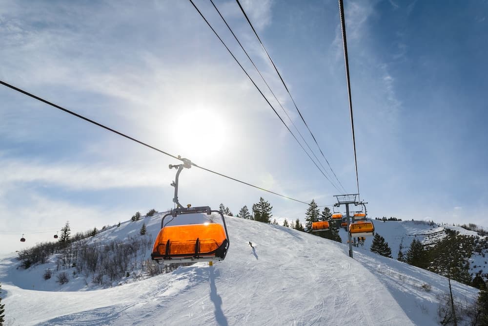 Skiing