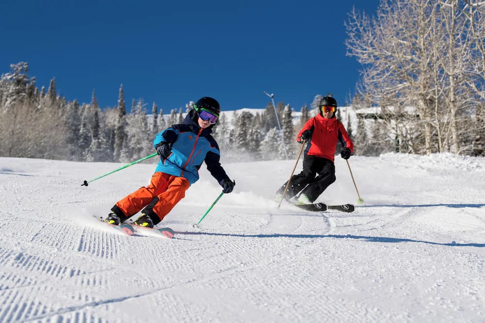 Skiing