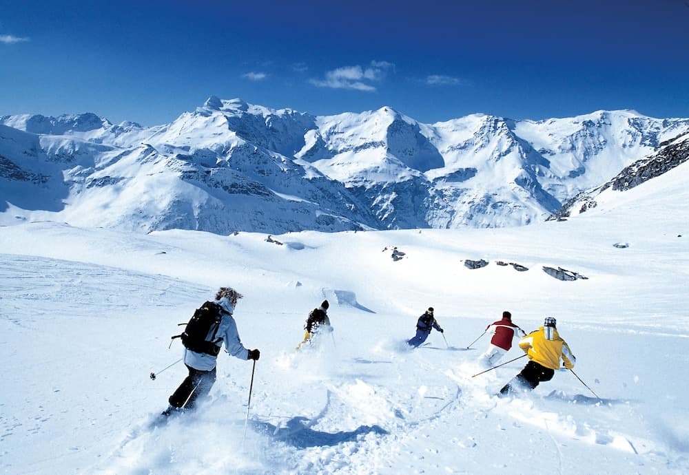 Skiing