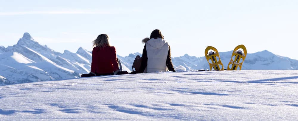 Snowshoeing