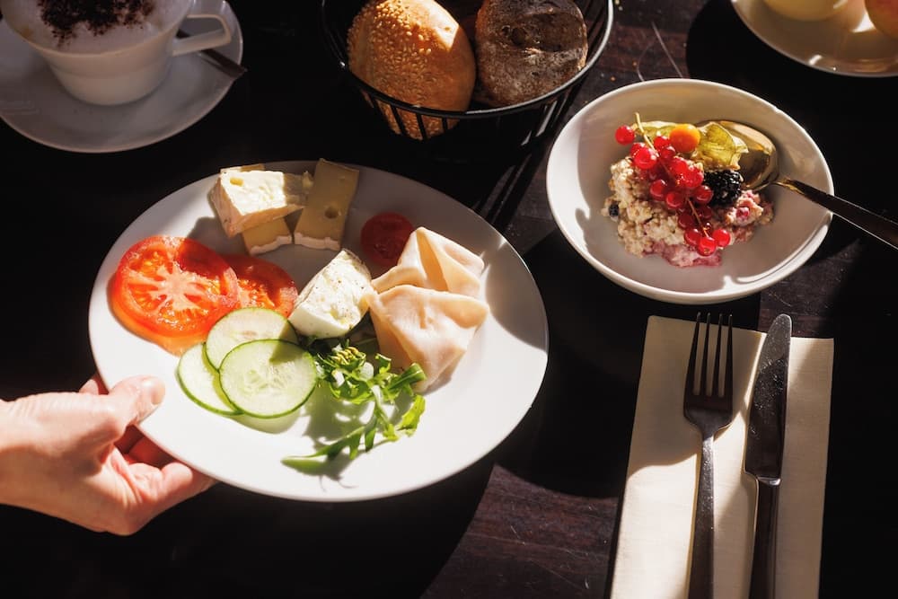 Breakfast buffet