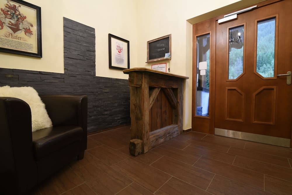 Interior entrance