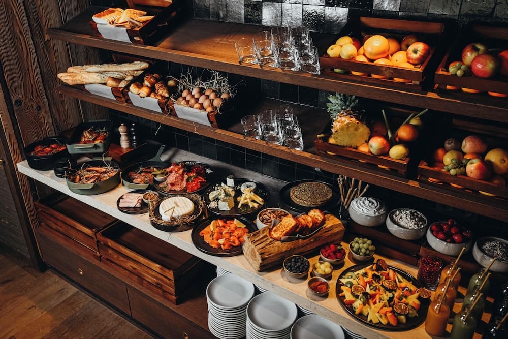 Breakfast buffet