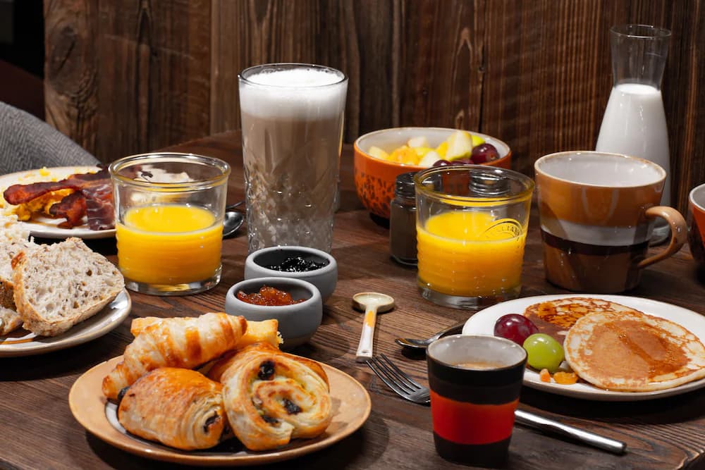 Breakfast buffet